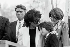 Dead Prints: Yoko Ono Kissing Sean Lennon