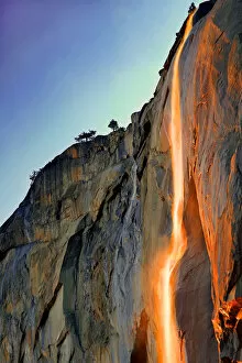 Images Dated 3rd March 2007: Yosemite Firefall