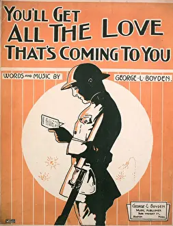 Sheet Music Prints: You'll Get All The Love