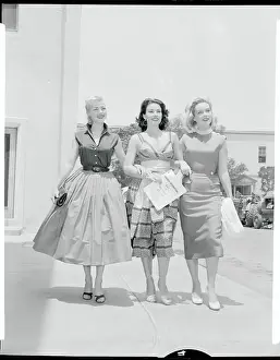 Young Actresses on the Street