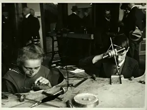 Czechoslovakia Prints: Young Apprentices at Jewel Center