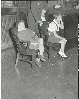 Boredom Prints: Young Children of Mayor Fiorello La Guardia Listening Attentively