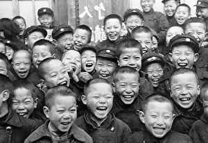 Taipei Prints: Young Children Posing Together