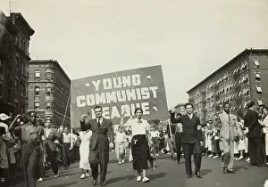 Young Communist League on Parade