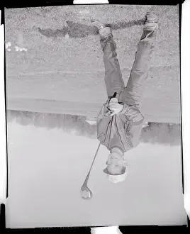 Gettysburg Prints: Young David Eisenhower Holding Golf Club