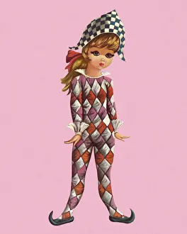 Jester Prints: Young Harlequin