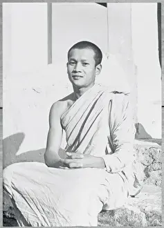 Laos Prints: Young Laotian Monk