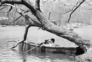 Young Lovers on Central Park Lake