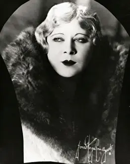 Fur Collar Prints: Young Mae West