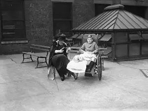 Parenthood Prints: Young Nelson Rockefeller and Mother on Deck