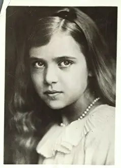 Adolescence Prints: The Young Princess Ingrid of Sweden