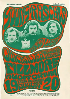 Arc0028071 Prints: Young Rascals & Quicksilver Messenger Service At The Fillmore