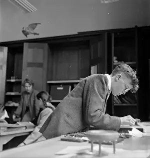 Museums And Libraries Prints: Young Researcher