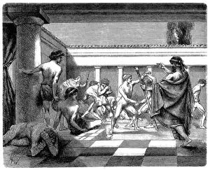 Young Spartans Exercising at Sparta