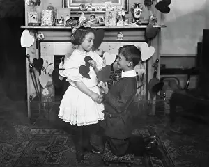Giving Prints: Young Valentine Couple