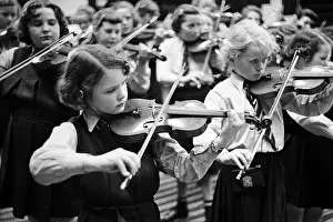 Orchestra Prints: Young Violinist