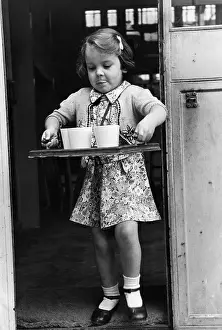 Determination Prints: Young Waitress