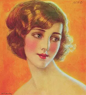 Young Woman with Bobbed Hair by W.T. Bendix