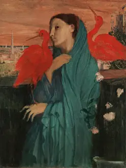 Degas Prints: Young Woman With Ibis