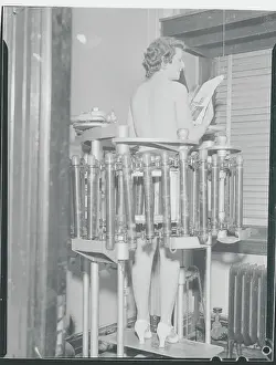 Young Woman Inside Spa Steamer