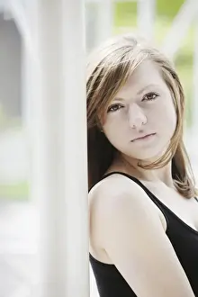 Introspection Prints: Young woman, portrait