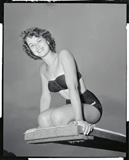 Young woman Posing in Bikini