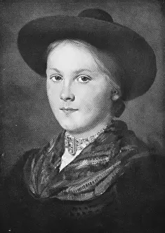 Feminine Prints: Young woman from Tyrol, Tyrolean