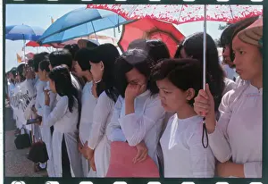 Bien Hoa Prints: Young Women at the Ceremonies