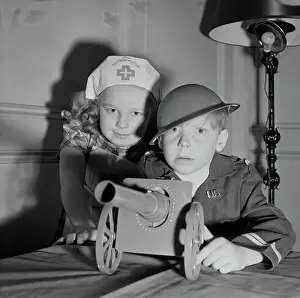 Red Cross Prints: Youngsters at the American Toy Fair