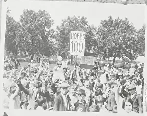 Conformity Prints: Youngsters Rallying for Jack Hobbs Ceremony