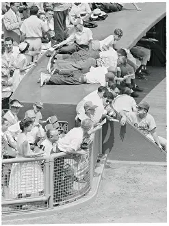 Youngsters Waiting for Autographs