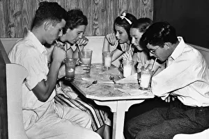 Milkshake Prints: Youths Drinking Milkshakes at No-Alcohol Nightclub