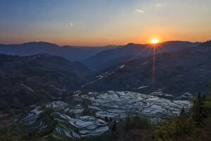 Images Dated 2nd March 2014: Yuanyang rice terrace, Yunnan, China