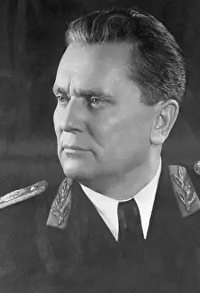 Yugoslavia Prints: Yugoslavian President Josip Broz Tito