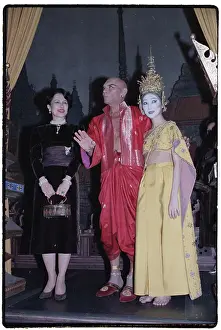 Yul Brener, Wife W/Queen Of Thailand