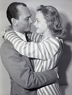 Yul Bryner and Virginia Gilmore