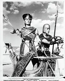 Lac0041 Prints: Yul Brynner In The Ten Commandments