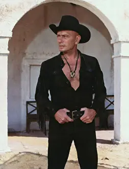 Yul Brynner Gazing