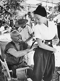 Salta Prints: Yul Brynner Helping Janet Leigh with Outfit