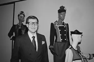 Mannequin Prints: Yves Saint Laurent at New York Exhibition
