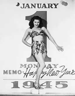 Yvonne De Carlo on New Year's Day