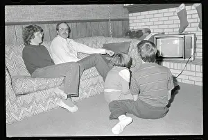 Zandy, Steve, Sean, and Lori Wennerstrom Relaxing