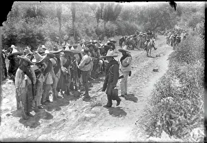 Rebel Prints: Zapatistas Rest and Receive Orders on Road