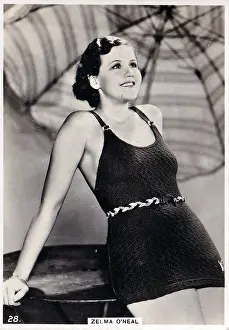 Zelma O'Neal, BAT Modern Beauties Collectible Tobacco Card, 1938
