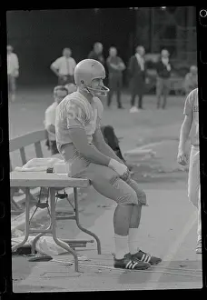 Sideline Prints: Zenon Andrusyshyn Resting on Table