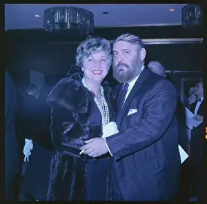 Zero Mostel and His Wife