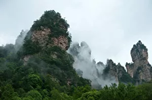 Images Dated 10th June 2012: Zhangjiajie National Forest Park, China