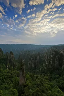 Images Dated 9th June 2012: Zhangjiajie National Forest Park, China