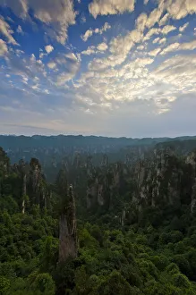 Images Dated 9th June 2012: Zhangjiajie National Forest Park, China