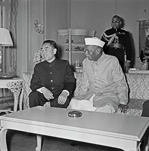 Zhou Enlai Visits India